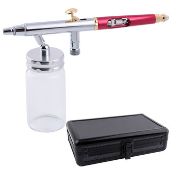 Airgoo Elite Airbrush Pistool AG-200 met 0.20mm Nozzle en Snelkoppeling