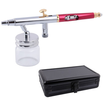 Airgoo Elite Airbrush Pistool AG-200 met 0.20mm Nozzle en Snelkoppeling