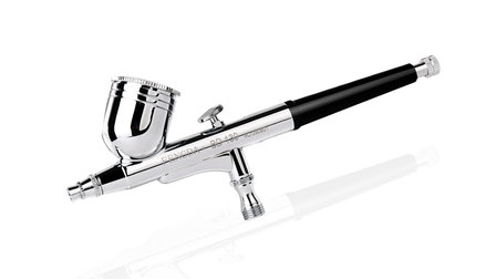 Airbrush Set Fengda FD-196K mit Kompressor FD-196, Airbrush FE-130 und Zubeh&ouml;r 