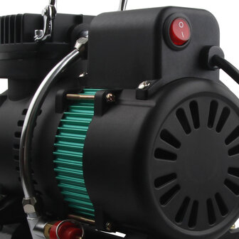 UK-stekker Airgoo Premie Aibrush-compressor AG-326 met dubbele koelventilatoren en luchttank