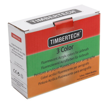 Timbertech Airbrushfarbe-3 Farbe(100ML)