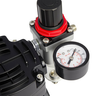 Mini airbrush compressor Fengda AS18-2(Zwart)