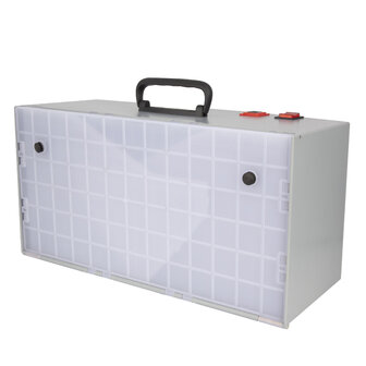 Fengda Compactere en draagbare airbrush-spuitcabine-spuitbox met zuigkanaal FD-513 met krokodillenklemmen en LED-licht