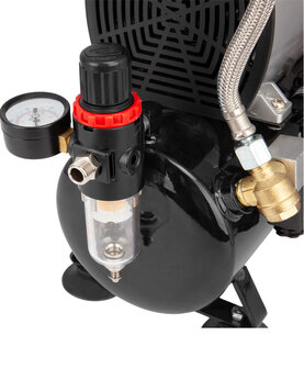 Fengda High-End Airbrush minicompressor met luchttank AS-600