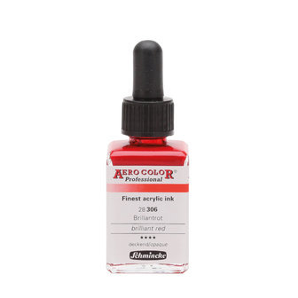 Schmincke Aero Color airbrushverf 28ml 306 Brilliant red