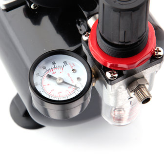 UK Plug Fengda FD-186K met compressor FD-186, Airbrush BD-130 en accessoires 