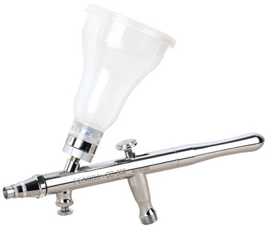 Fengda FE-330 Luxury All-Purpose Precision Dual-Action Gravity Feed Airbrush with 0.5 mm Nozzle &amp; 4 Chamber Cup