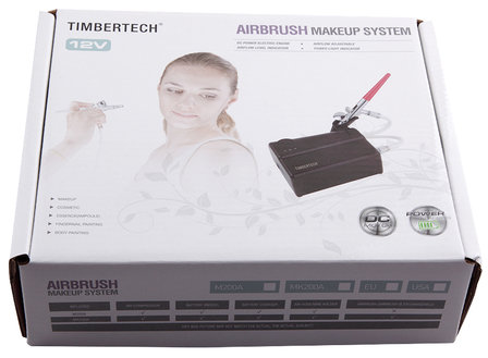 Timbertech Airbrush Pro Makeup System MK-200 mit fl&uuml;ssiger foundation