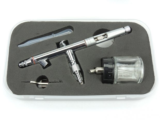 Airbrush pistool Fengda BD-182 met 0,5 mm nozzle