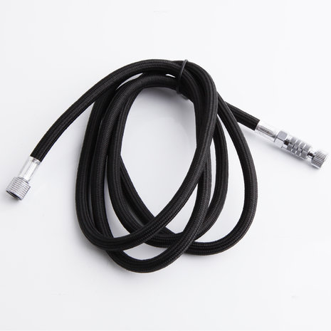Airbrush hose black with quick coupling Fengda BD-30  3m - G1/8-G1/8