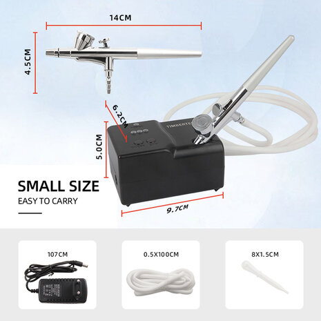 Timbertech Airbrush Basic Makeup System MK-100 