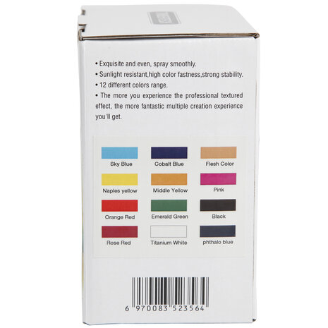 Timbertech  Acrylic Paint Ⅱ-12 Colors(30ML)