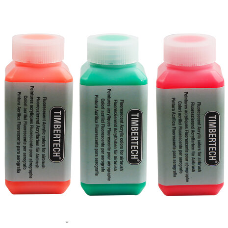 Timbertech  Acrylic FluorescentvPaint-3 Colors(100ML)