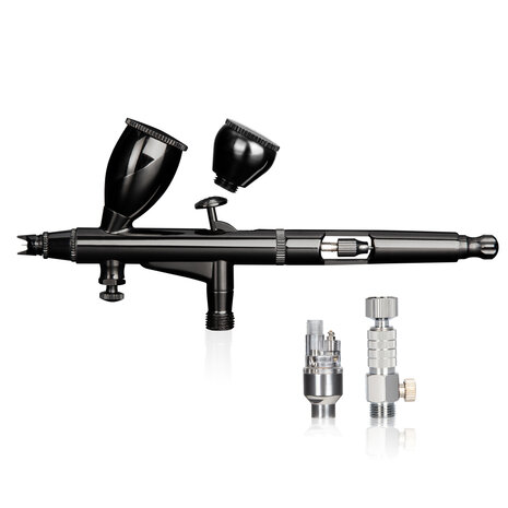 Airgoo Hoogwaardig & Luxe Dubbele actie & Zwaartekrachttype Airbrush AG-103 voor Airbrush Master