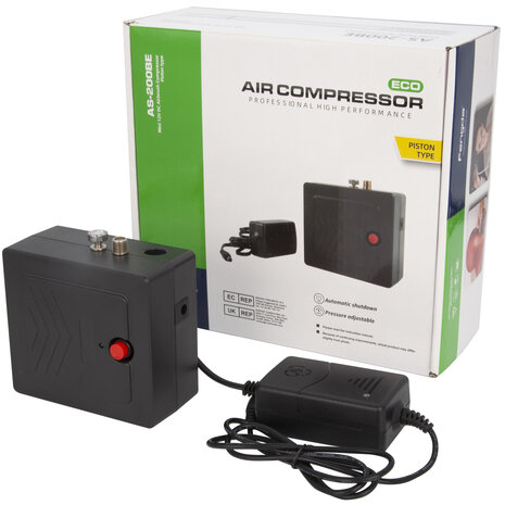 Portable mini Airbrush compressor Fengda AS-200BE