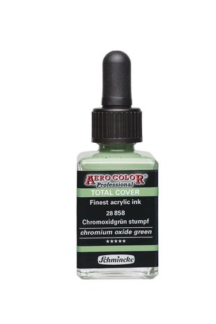 858 Chromium Oxide Green Schmincke Aero Color Total Cover airbrushverf 28ml