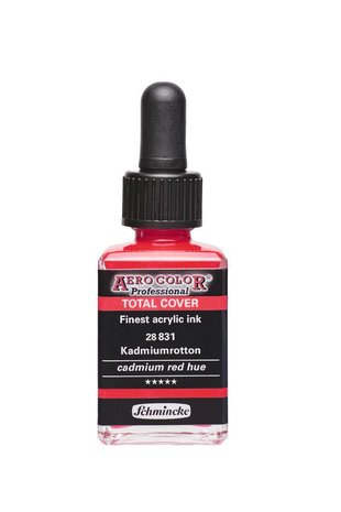 831 Cadmium Red Hue Schmincke Aero Color Total Cover airbrushverf 28ml