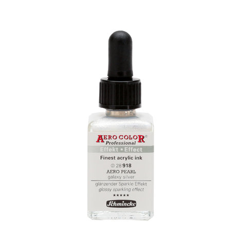 Schmincke Aero Color airbrushverf 28ml 918 AERO PEARL galaxy silver