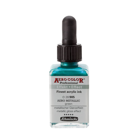 Schmincke Aero Color airbrushverf 28ml 905 AERO METALLIC green