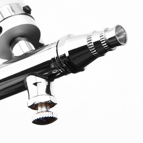 Fengda FE-330 Luxury All-Purpose Precision Dual-Action Gravity Feed Airbrush with 0.5 mm Nozzle & 4 Chamber Cup