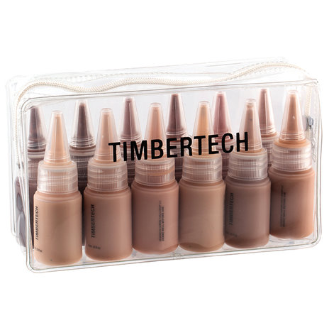 Timbertech S/B Airbrush Foundation met 12 x 10 ml-injectieflacons