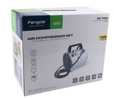 Airbrush Set Fengda FD-176K mit Kompressor FD-176, Airbrush FE-130 und Zubehör _